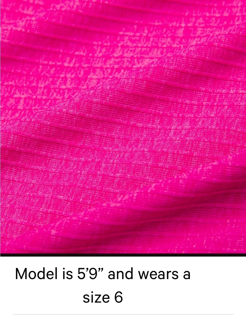 lululemon athletica Bright Fuchsia Racerback Tank